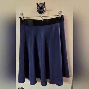 3.1 Phillip Lim A-Line Skirt in Deep Blue and Black